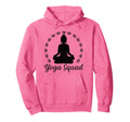 Yoga Squad Spiritual Meditation Pose Hoodie - Fun Novelty Design Men Women - T-Shirt, Sweatshirt, Hoodie