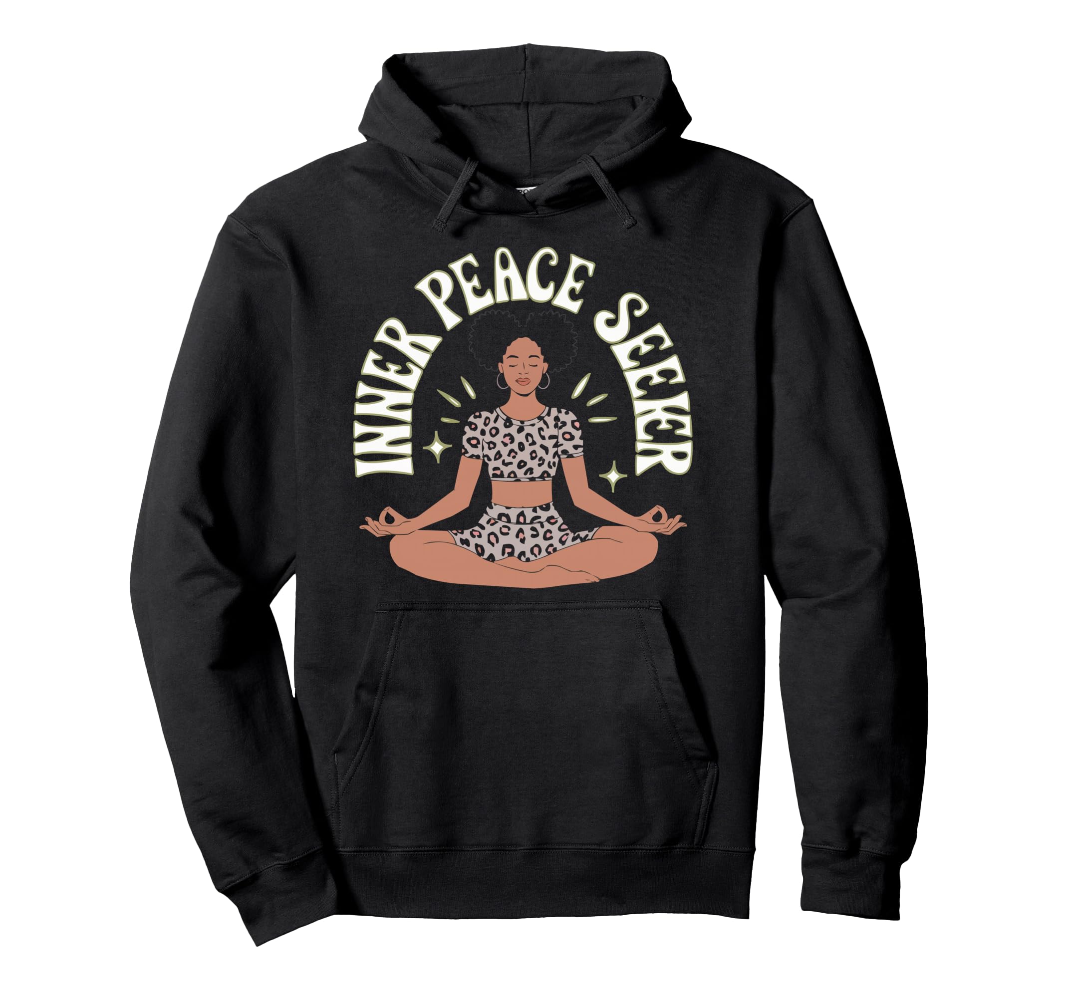 Spiritual Seeker Meditation Reiki Hoodie - Aesthetic Graphic for Adults - T-Shirt, Sweatshirt, Hoodie