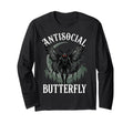 Antisocial Butterfly T-Shirt - Minimalist Print for Adults - T-Shirt, Sweatshirt, Hoodie
