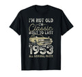 73Rd Birthday Since 1953 Car 73 Year Old T-Shirt - Graphic Print Unisex - T-Shirt, Sweatshirt, Hoodie