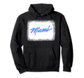 Miami Vaporwave Synthwave 80S Hoodie - Fun Novelty Design Unisex - T-Shirt, Sweatshirt, Hoodie