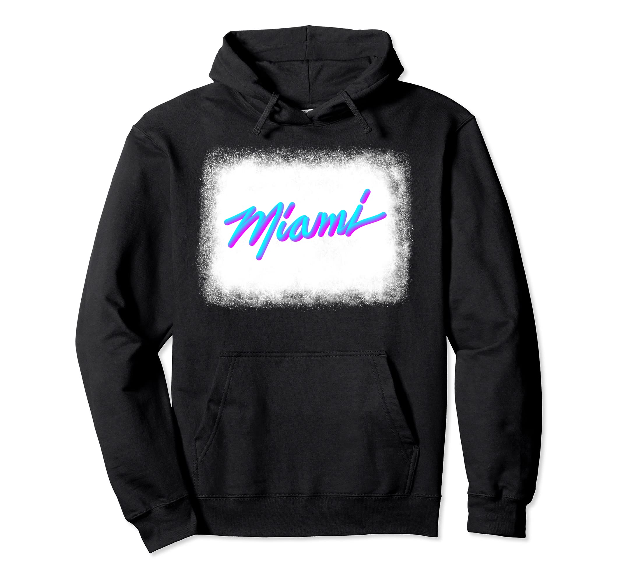 Miami Vaporwave Synthwave 80S Hoodie - Streetwear Style for Adults - T-Shirt, Sweatshirt, Hoodie