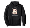 Introvert Coffee Cat Lover Social Hoodie - Aesthetic Graphic for Adults - T-Shirt, Sweatshirt, Hoodie