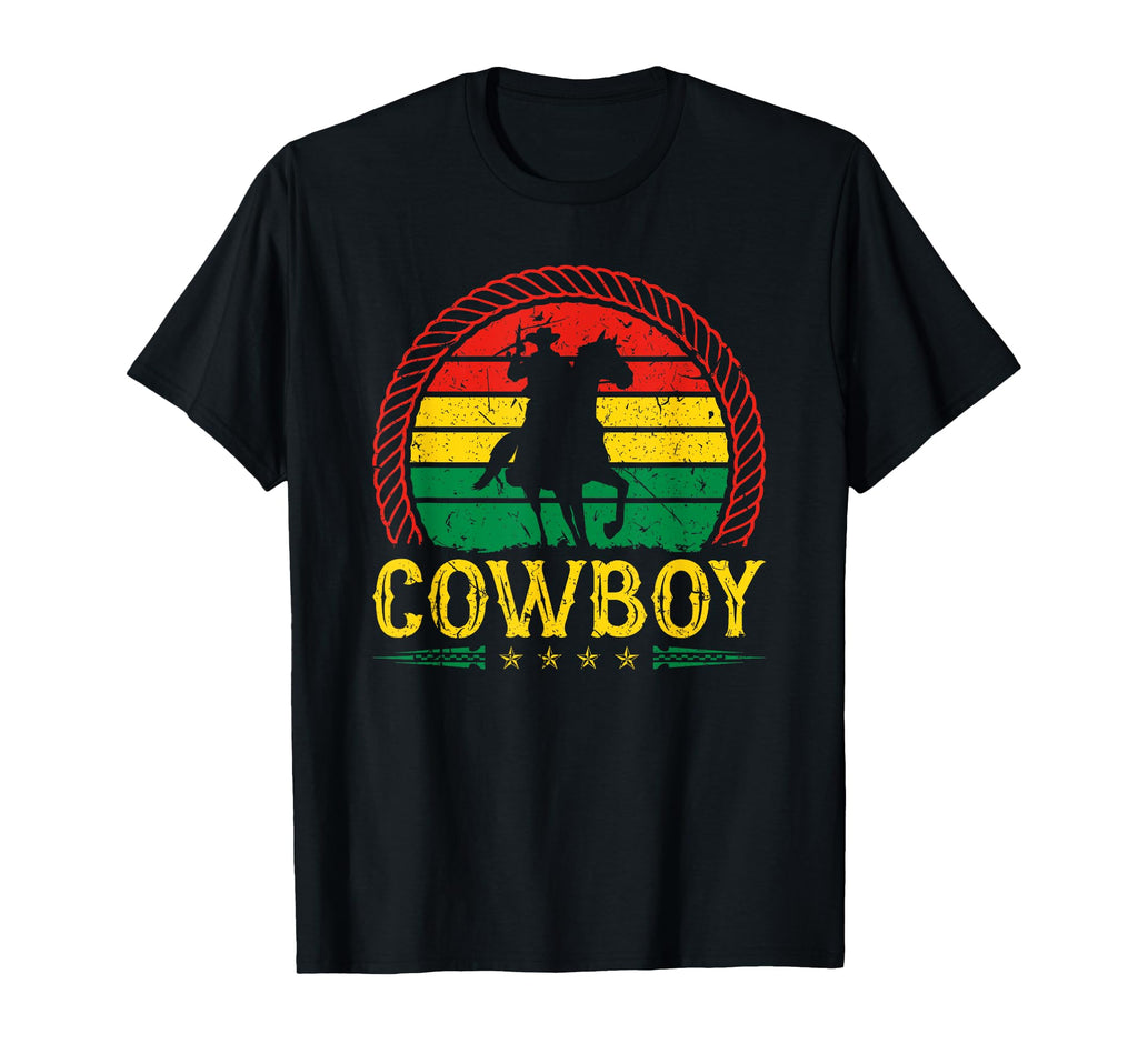 African American Countryboy Sunset T-Shirt - Minimalist Print Men Women - T-Shirt, Sweatshirt, Hoodie