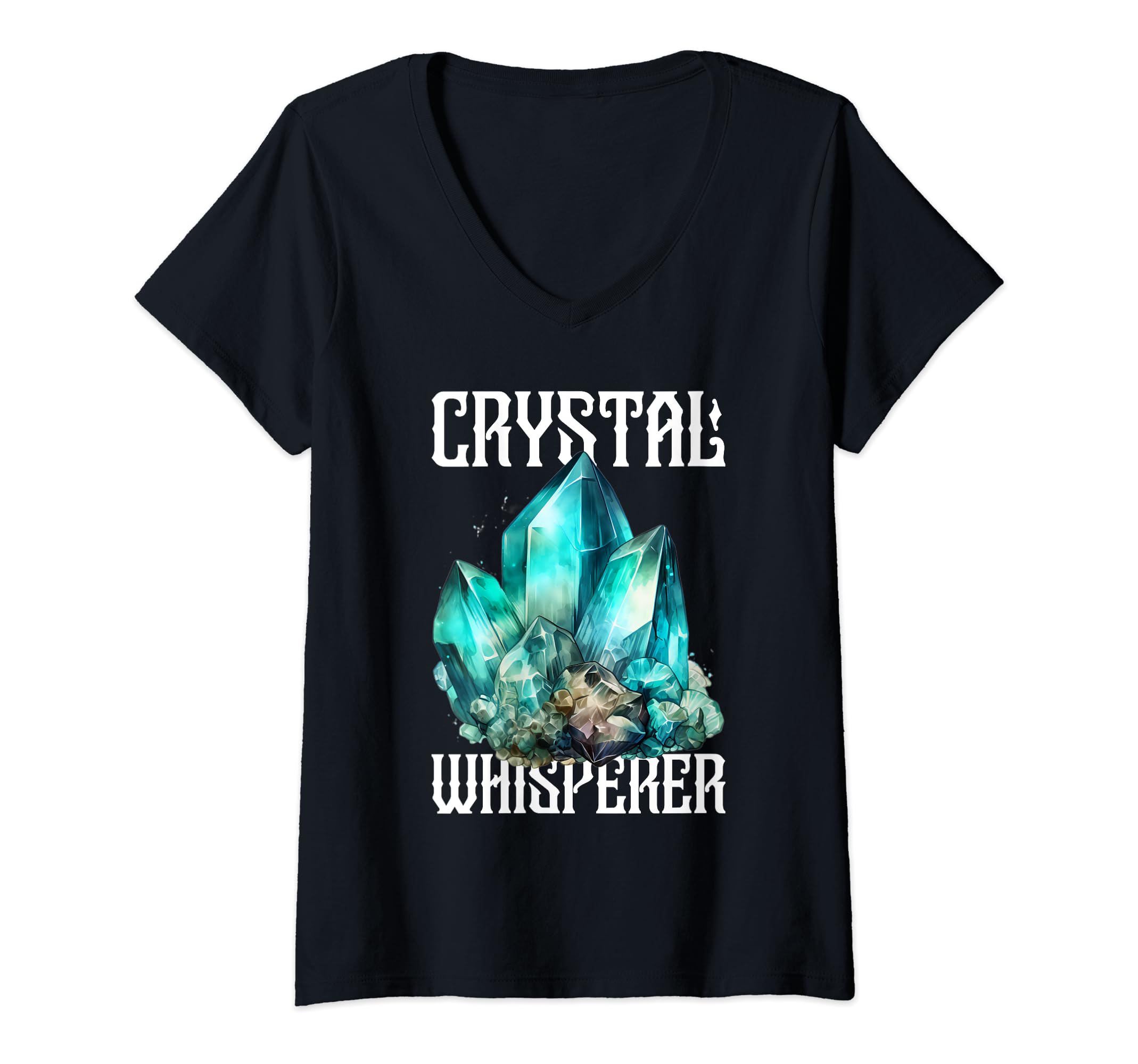 Sage Crystal Reiki Crystal Healing T-Shirt - Custom Art Print Unisex - T-Shirt, Sweatshirt, Hoodie