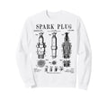 Spark Plug Car Motorcycle Sweatshirt - Casual Everyday Wear for Adults - T-Shirt, Sweatshirt, Hoodie