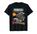 Ironhead Old School Motorcycle Engine T-Shirt - Streetwear Style Unisex - T-Shirt, Sweatshirt, Hoodie
