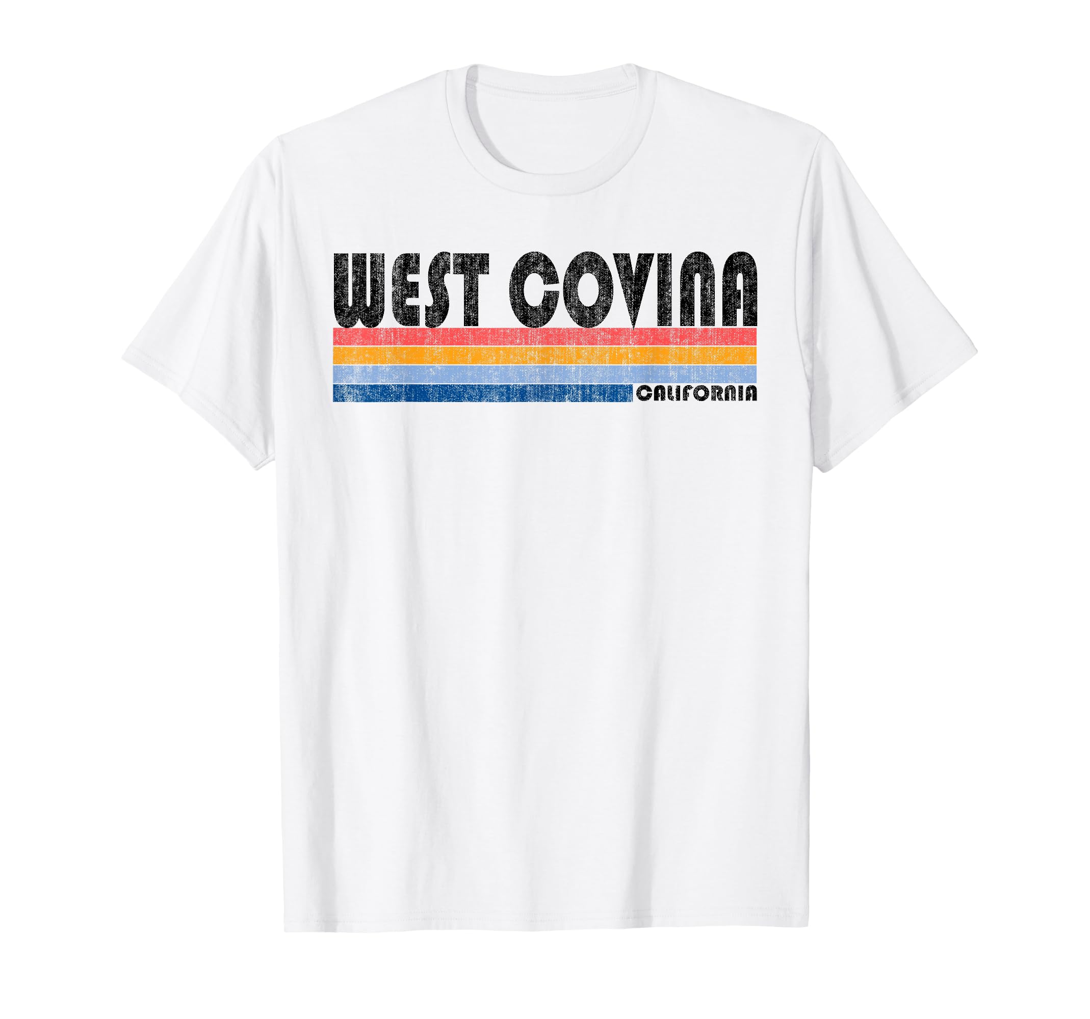 1980S West Covina Ca T-Shirt - Minimalist Print Unisex - T-Shirt, Sweatshirt, Hoodie