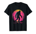 Bigfoot Vaporwave Aesthetic Synthwave T-Shirt - Minimalist Print Unisex - T-Shirt, Sweatshirt, Hoodie