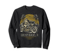 Lido Key Beaches Florida Motorcycle Sweatshirt - Novelty Apparel Men Women - T-Shirt, Sweatshirt, Hoodie