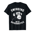 Monkey Overthinkers And Mental T-Shirt - Aesthetic Graphic Men Women - T-Shirt, Sweatshirt, Hoodie