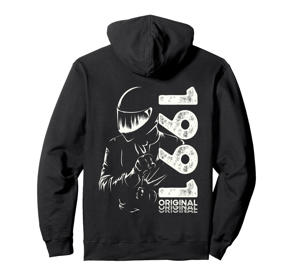 35Th Birthday Motorcycle Motorcyclist Hoodie - Custom Art Print for Adults - T-Shirt, Sweatshirt, Hoodie