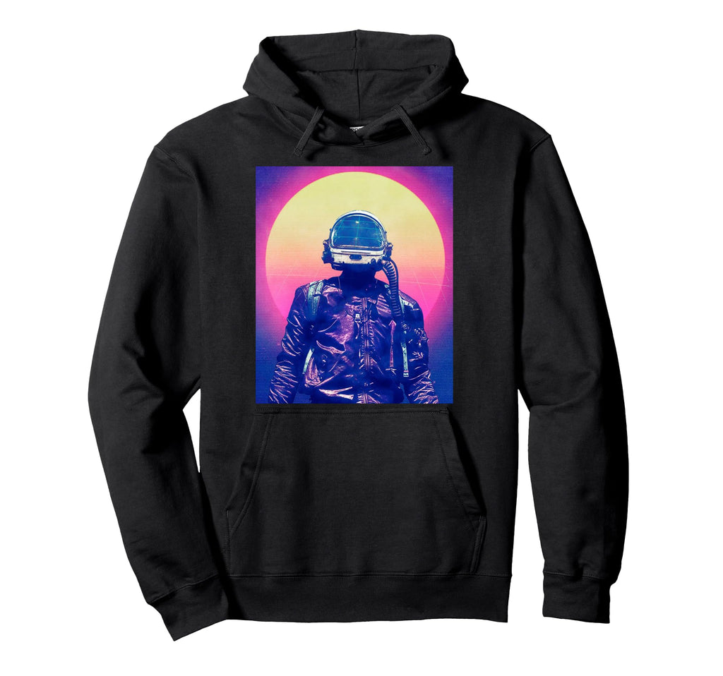 Synthwave Ranger 80S Hoodie - Novelty Apparel Unisex - T-Shirt, Sweatshirt, Hoodie