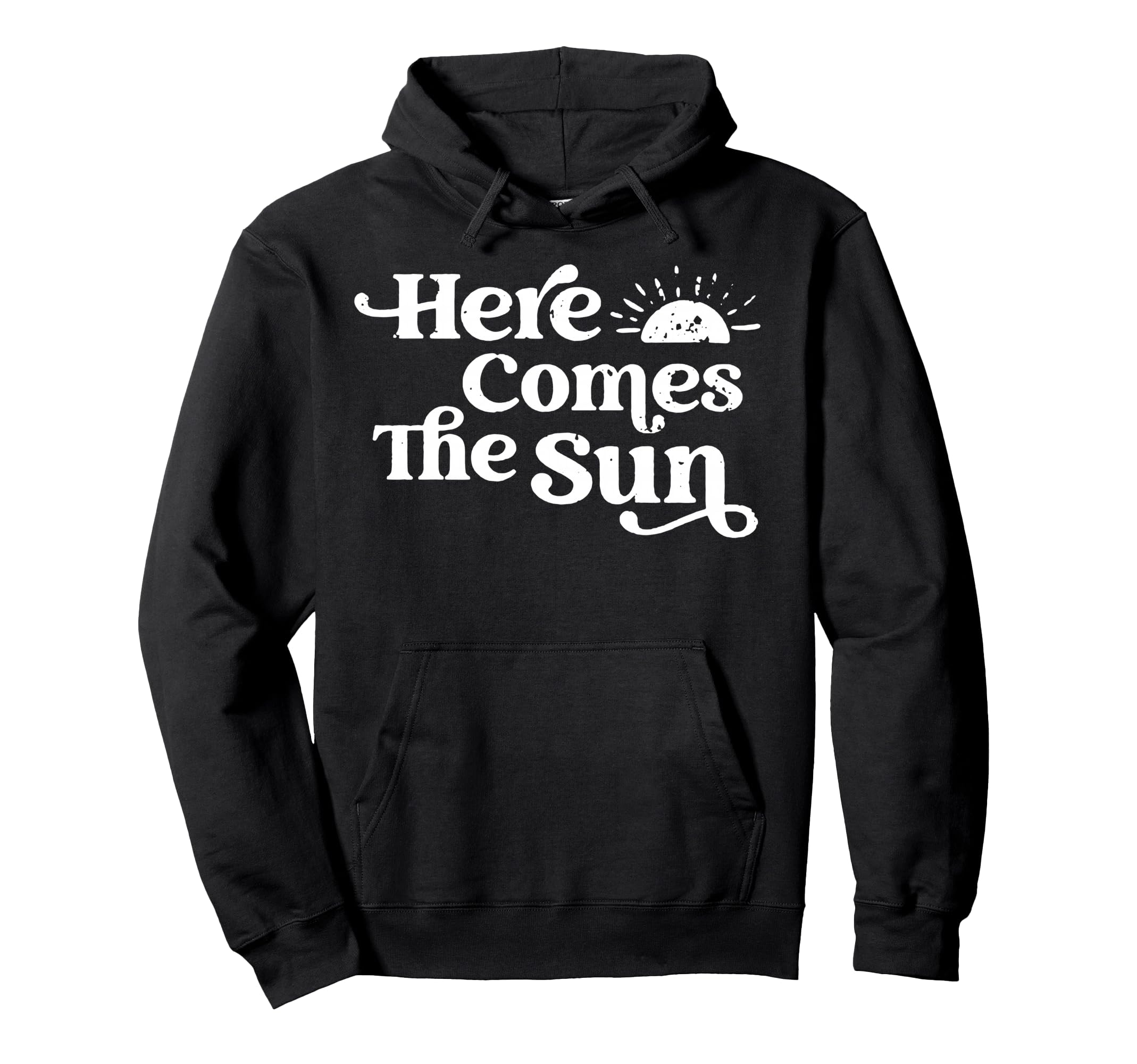 Here Comes Sun Sunset 70S Hoodie - Novelty Apparel Men Women - T-Shirt, Sweatshirt, Hoodie