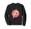 1940S Pin Up Sexy American Art Sweatshirt - Unique Graphic Men Women - T-Shirt, Sweatshirt, Hoodie