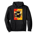 Vinyl Record Player Dj Music Hoodie - Minimalist Print Men Women - T-Shirt, Sweatshirt, Hoodie