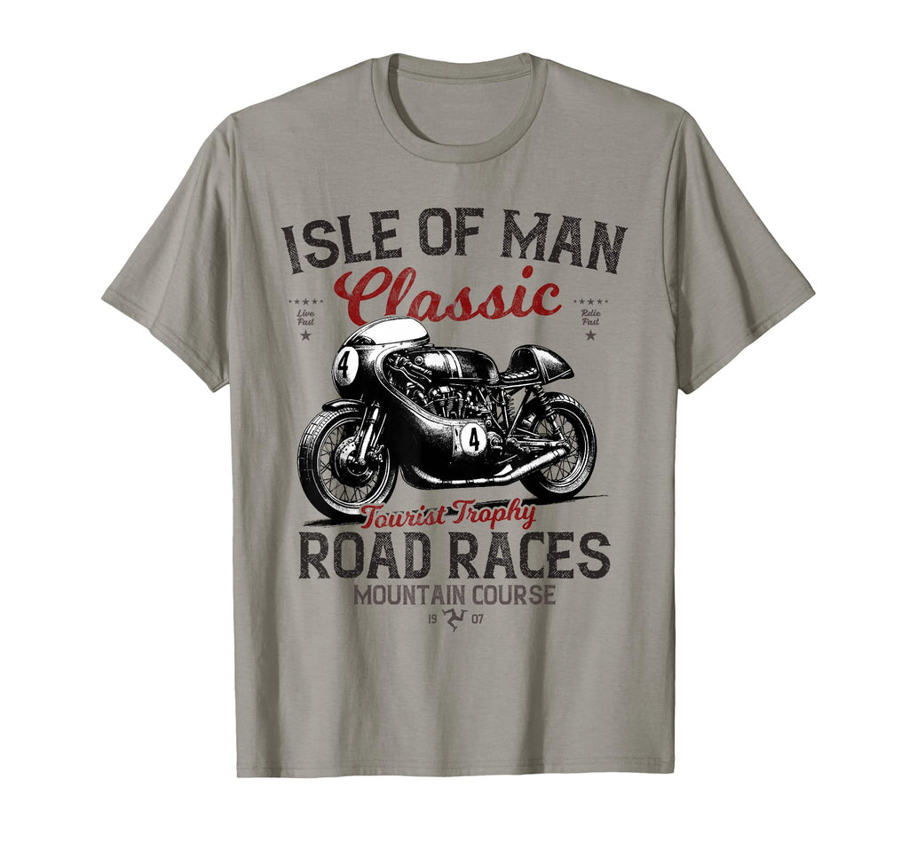 Isle Tt Races Motorbike Race T-Shirt - Custom Art Print for Adults - T-Shirt, Sweatshirt, Hoodie
