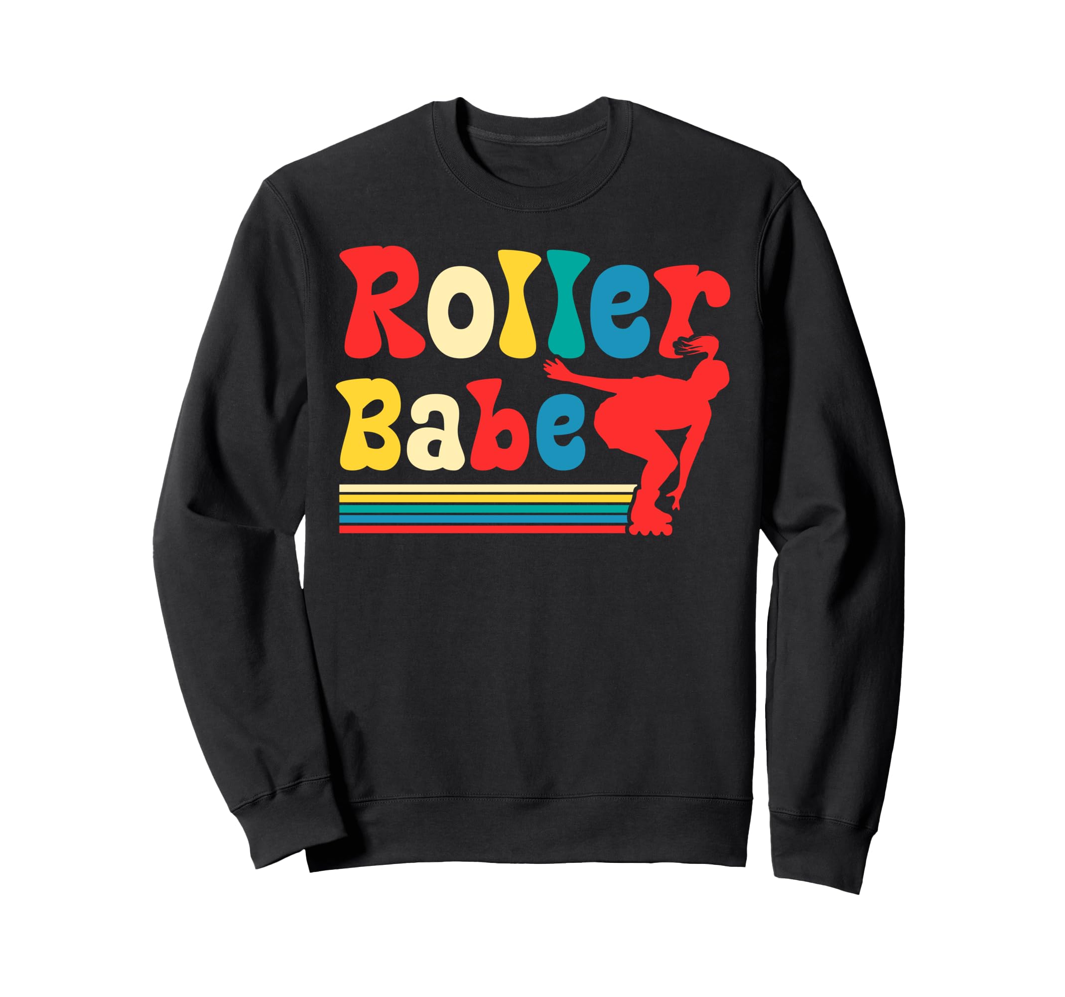 Roller Skating Skate 1970S Inline Skate Sweatshirt - Novelty Apparel Unisex - T-Shirt, Sweatshirt, Hoodie