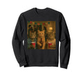 Funny Cat Party Cats Photo Sweatshirt - Fun Novelty Design for Adults - T-Shirt, Sweatshirt, Hoodie