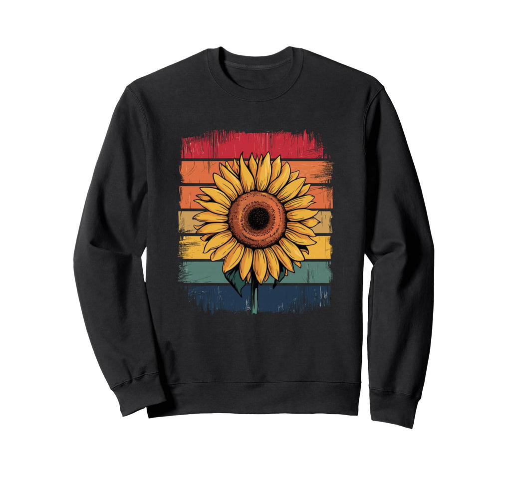 Sunflower Art Nature And Sweatshirt - Trendy Graphic for Adults - T-Shirt, Sweatshirt, Hoodie