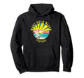 West Palm Beach Sunset Beach Vacation Hoodie - Custom Art Print Men Women - T-Shirt, Sweatshirt, Hoodie
