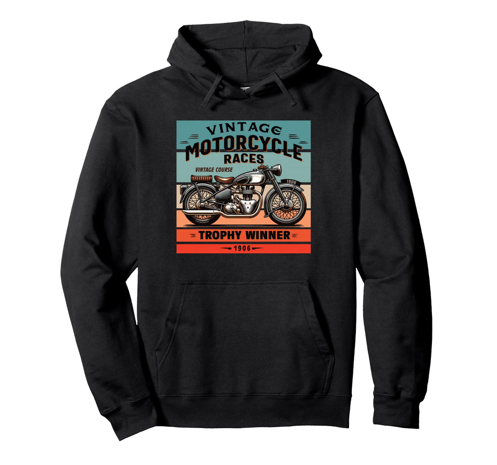 Motorcycle Racing Enthusiast Biker Hoodie - Streetwear Style Unisex - T-Shirt, Sweatshirt, Hoodie