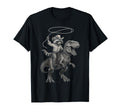 Raccoon Cowboy Western Trash Panda T-Shirt - Aesthetic Graphic for Adults - T-Shirt, Sweatshirt, Hoodie