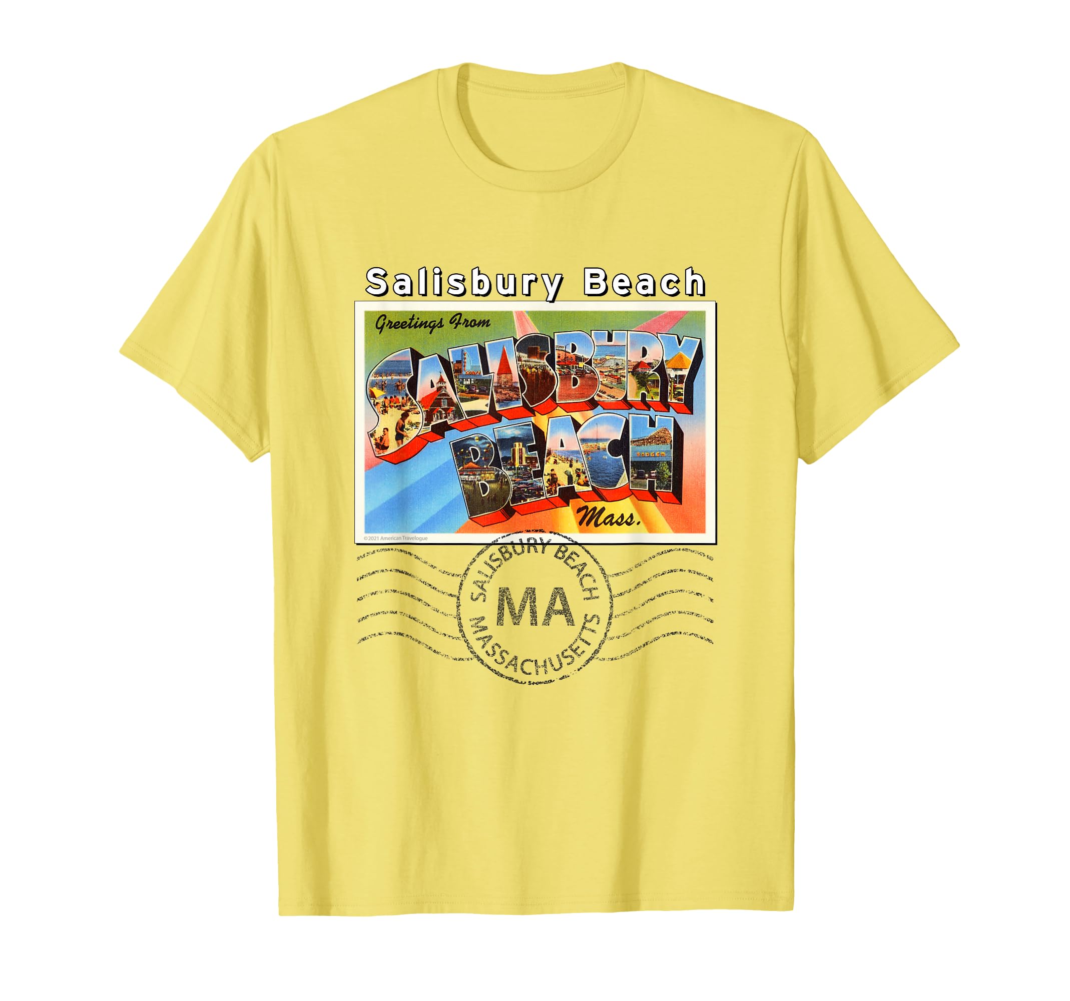 Salisbury Beach Massachusetts T-Shirt - Casual Everyday Wear for Adults - T-Shirt, Sweatshirt, Hoodie