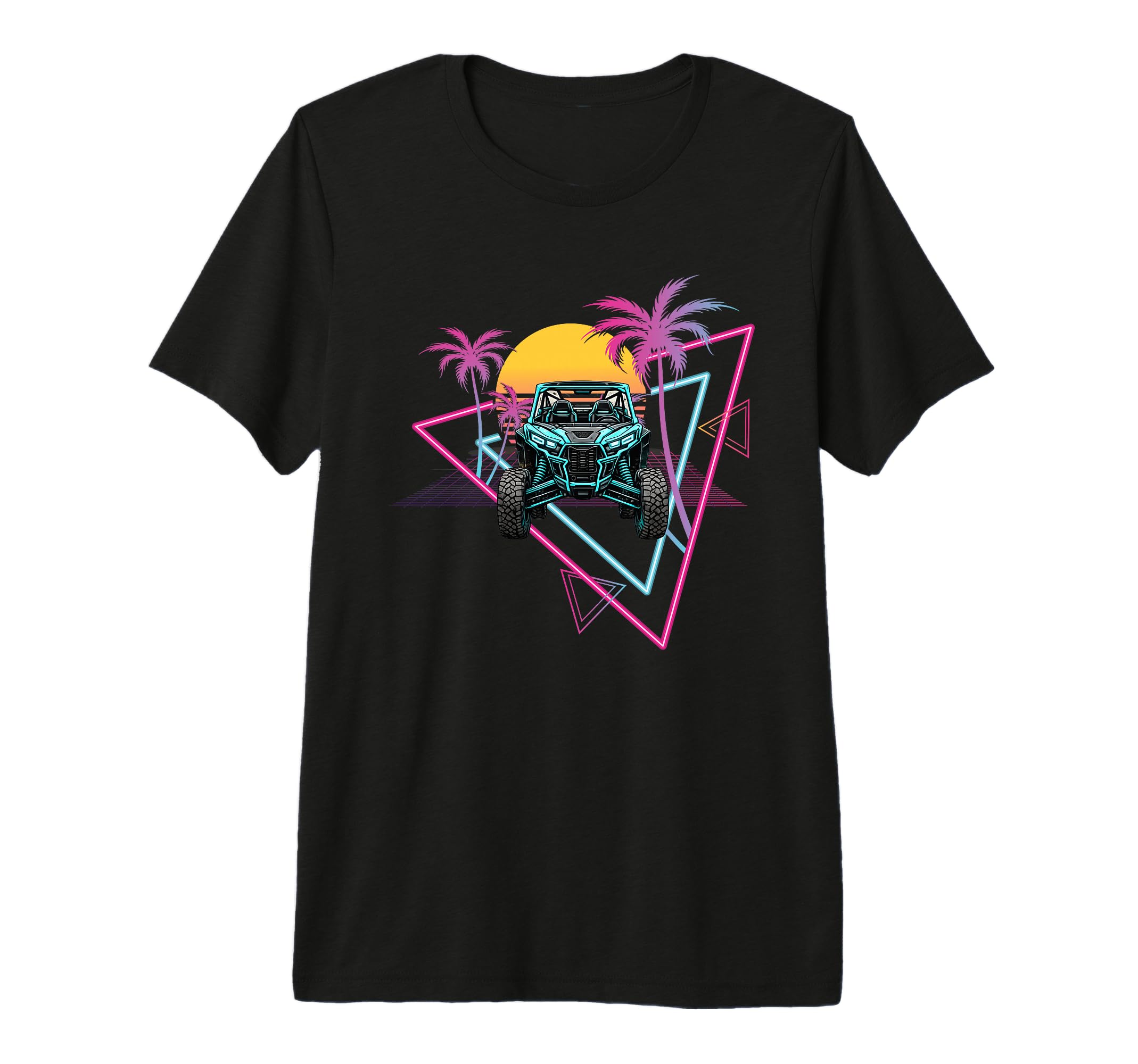 Vaporwave Utv Sxs Side Side Off Roading T-Shirt - Unique Graphic Men Women - T-Shirt, Sweatshirt, Hoodie