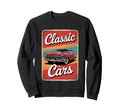 Antique Car Lover Old Cars Garage Car Guy Hoodie - Graphic Print Men Women - T-Shirt, Sweatshirt, Hoodie