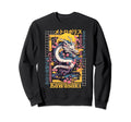 Kawasaki City Synthwave 80S Sweatshirt - Casual Everyday Wear Men Women - T-Shirt, Sweatshirt, Hoodie