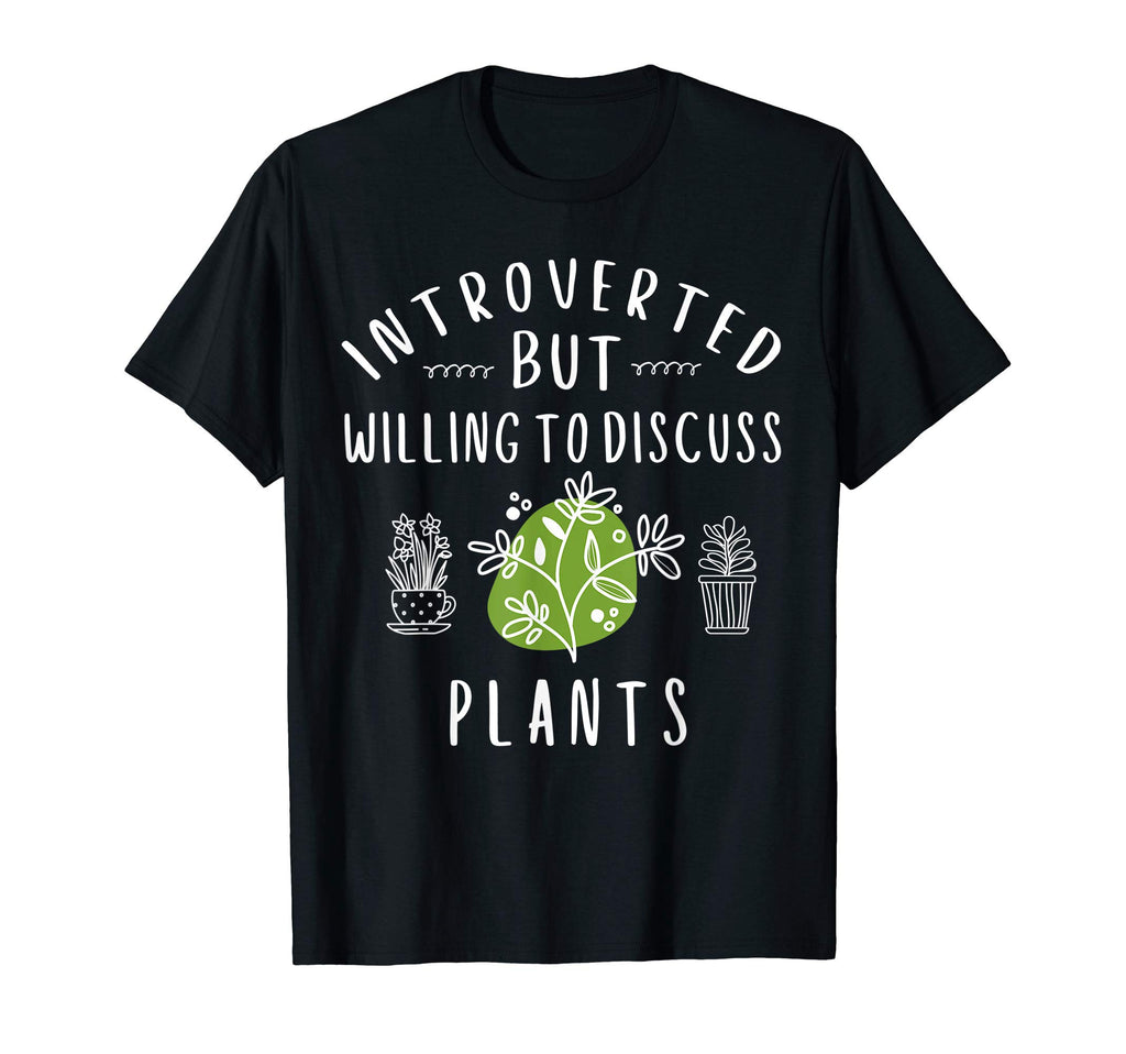 Introverted But Willing To Discuss T-Shirt - Fun Novelty Design Men Women - T-Shirt, Sweatshirt, Hoodie