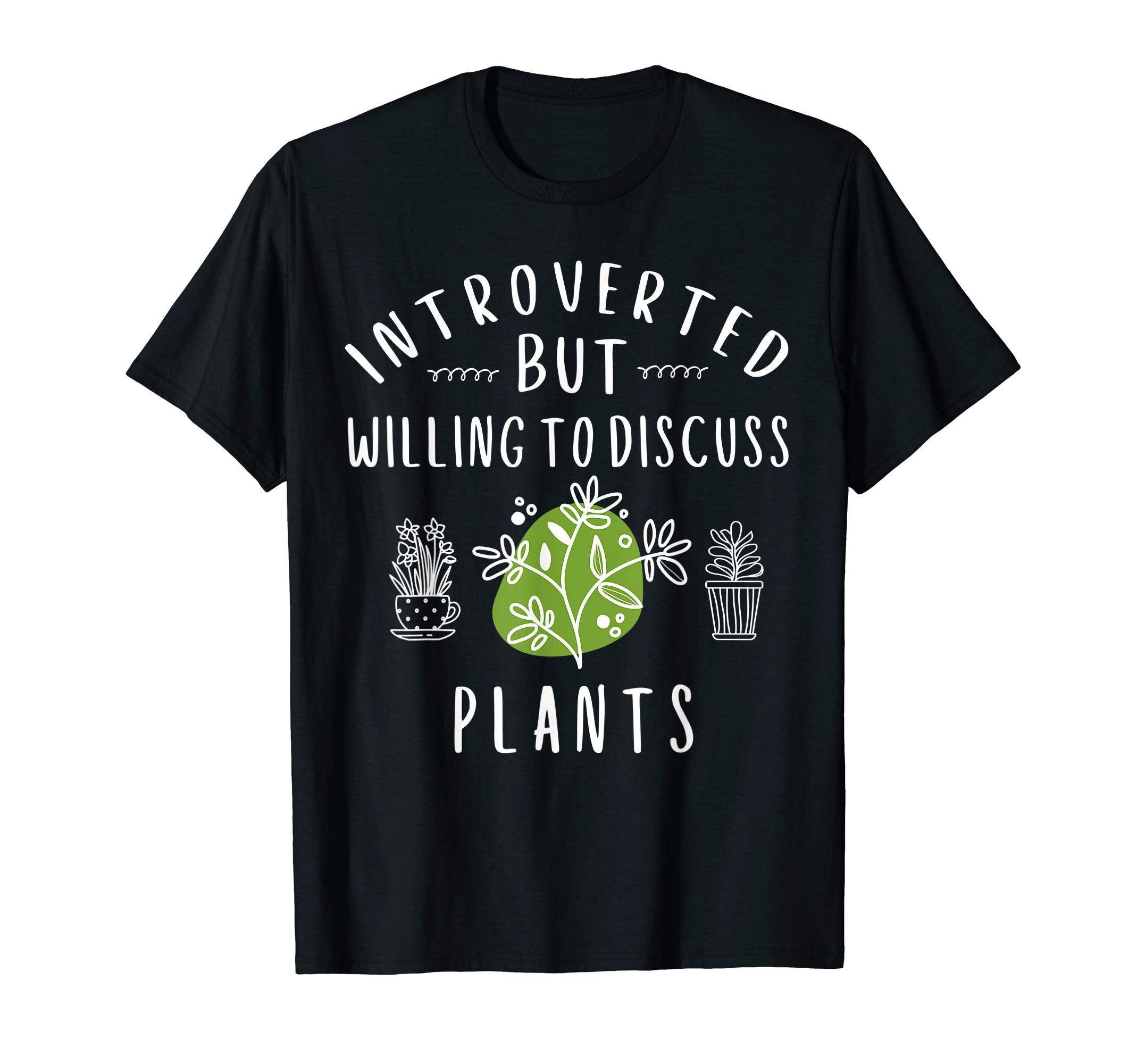 Introverted But Willing To Discuss T-Shirt - Fun Novelty Design Men Women - T-Shirt, Sweatshirt, Hoodie
