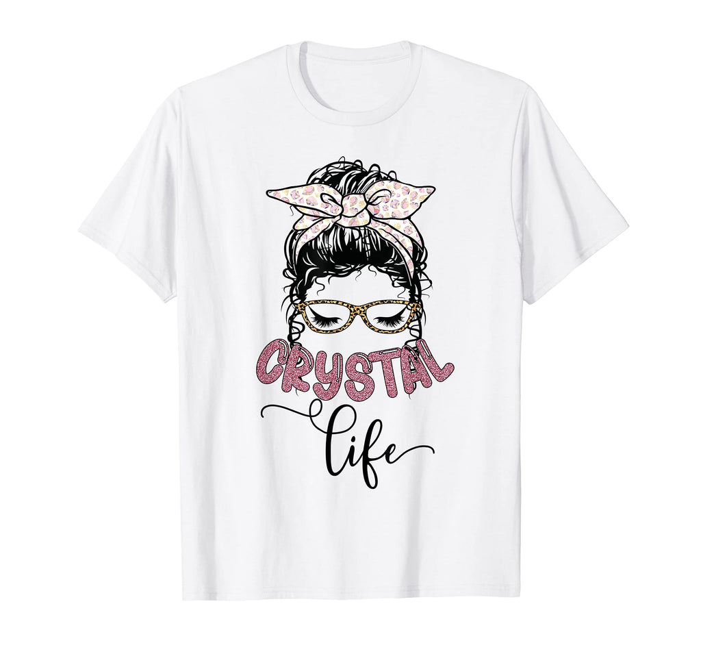 Crystal Life Witchy Crystals Lover T-Shirt - Streetwear Style for Adults - T-Shirt, Sweatshirt, Hoodie