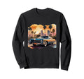 Cadillac La Old School Sweatshirt - Casual Everyday Wear Men Women - T-Shirt, Sweatshirt, Hoodie