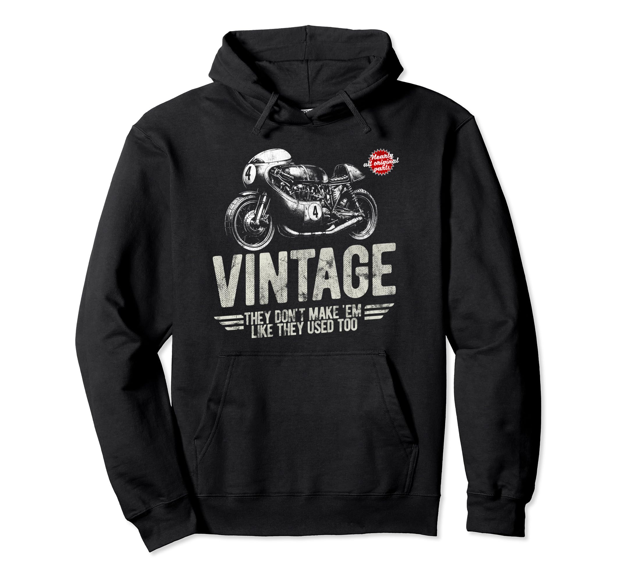Im Funny Motorbike Birthday Hoodie - Fun Novelty Design Unisex - T-Shirt, Sweatshirt, Hoodie