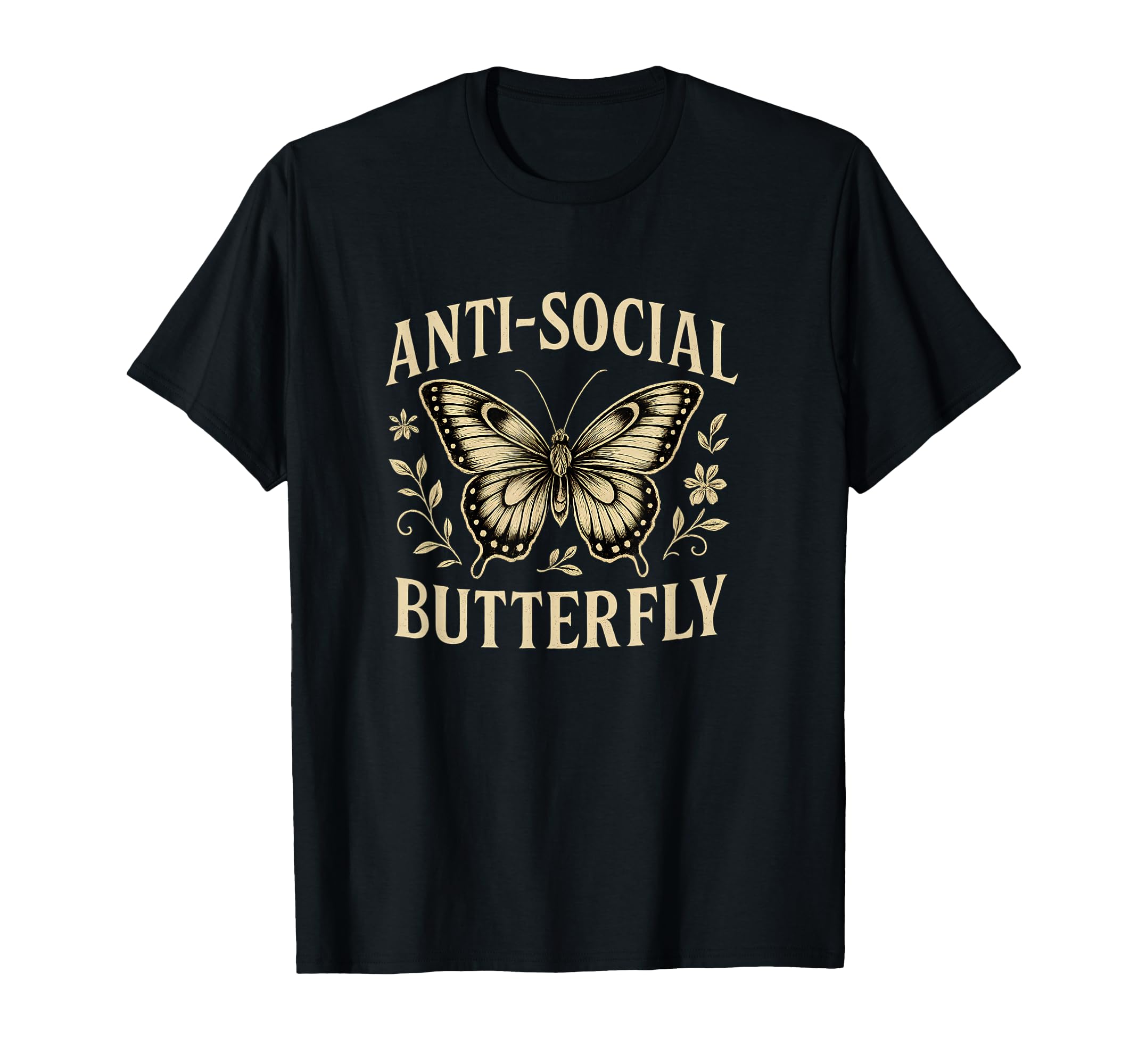 Anti Social Funny Introvert Sarcastic T-Shirt - Fun Novelty Design Unisex - T-Shirt, Sweatshirt, Hoodie