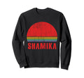 Shamika Custom Name 7 Letters Sunset Sweatshirt - Streetwear Style Unisex - T-Shirt, Sweatshirt, Hoodie