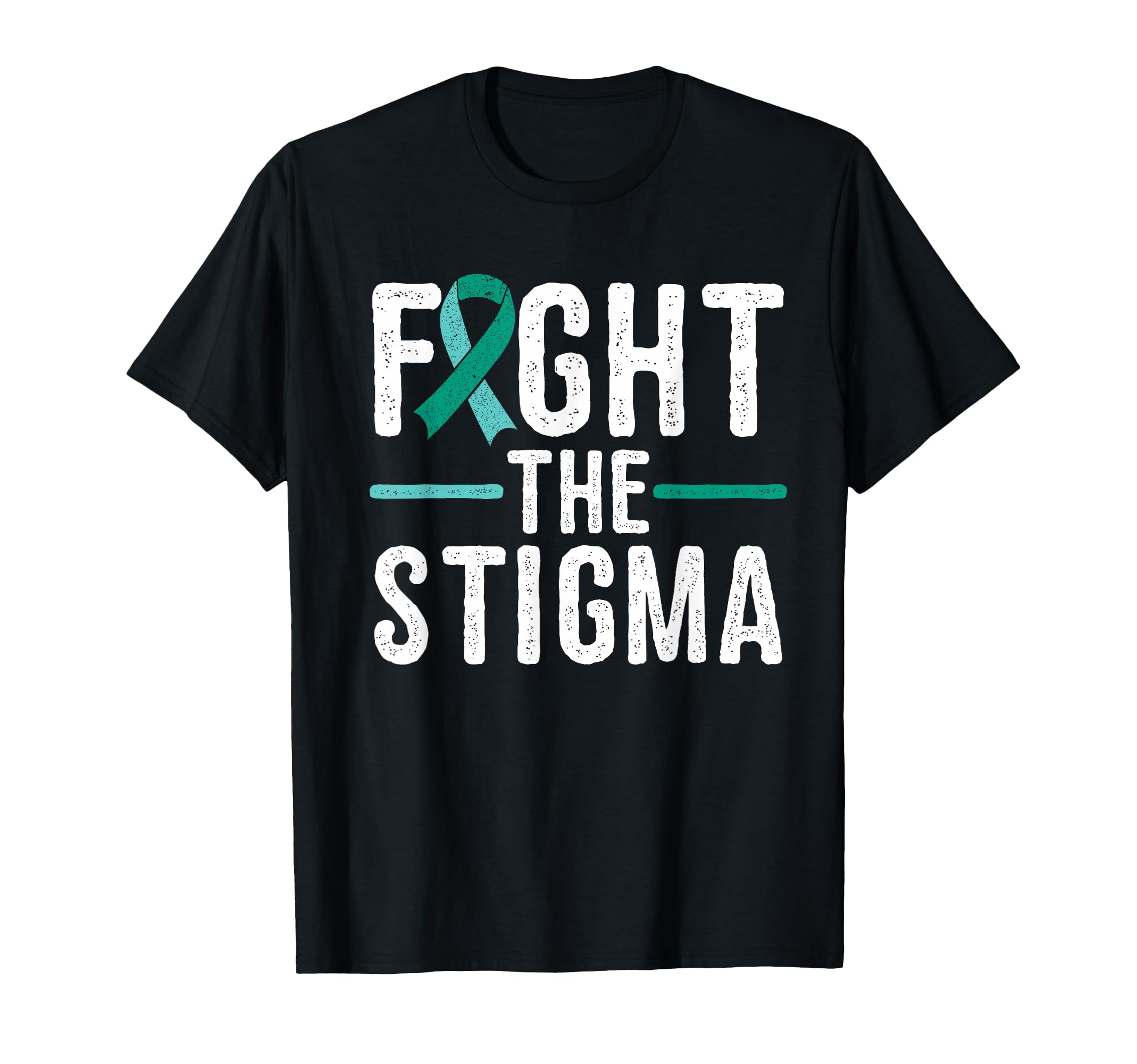 Suicide Awareness Fight Stigma T-Shirt - Minimalist Print for Adults - T-Shirt, Sweatshirt, Hoodie