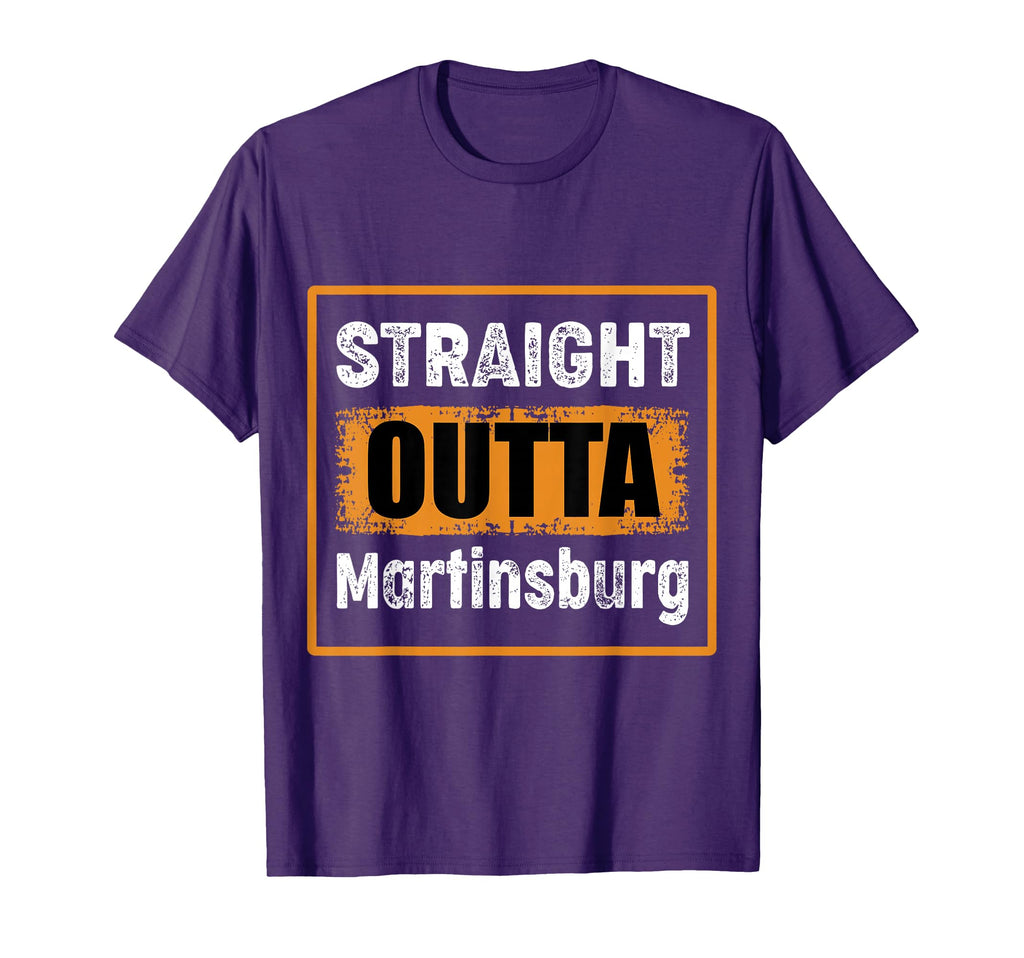 Straight Outta Martinsburg West T-Shirt - Casual Everyday Wear for Adults - T-Shirt, Sweatshirt, Hoodie