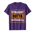 Straight Outta Martinsburg West T-Shirt - Casual Everyday Wear for Adults - T-Shirt, Sweatshirt, Hoodie
