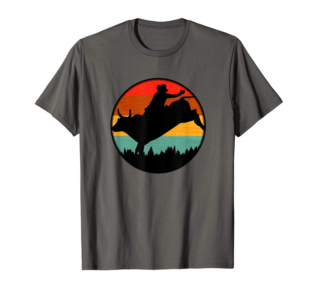 Western Bull Riding Cowboy T-Shirt - Casual Everyday Wear Men Women - T-Shirt, Sweatshirt, Hoodie