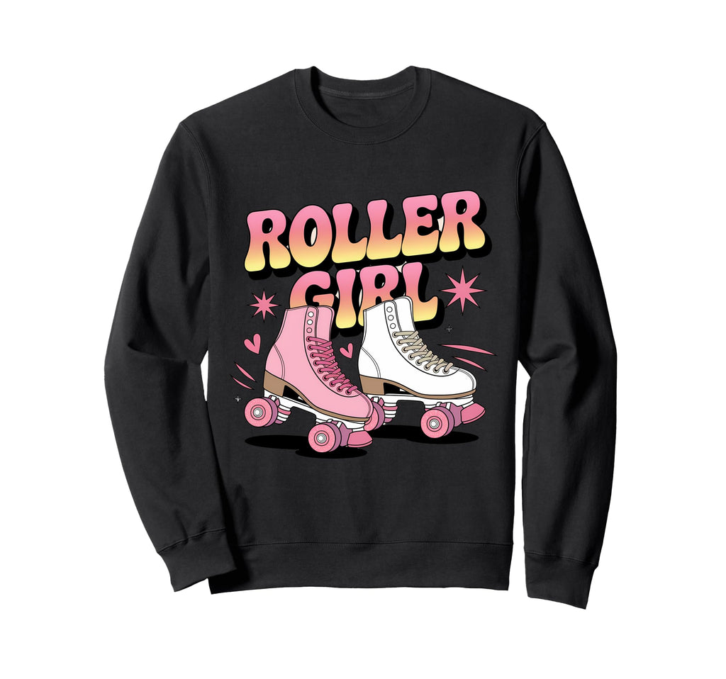 Roller Skater Roller Skating 70S 90S Sweatshirt - Graphic Print for Adults - T-Shirt, Sweatshirt, Hoodie