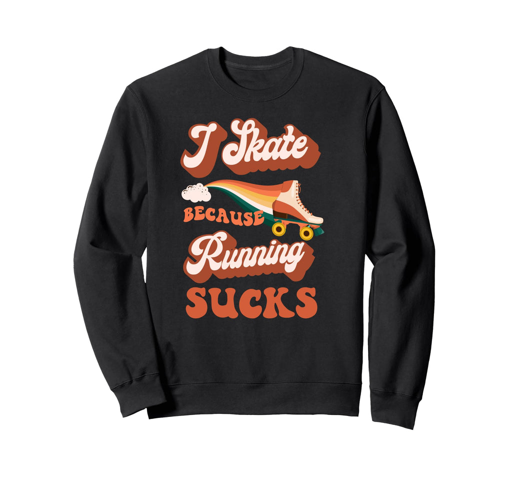 Roller Skating Skate 1970S Sweatshirt - Unique Graphic Unisex - T-Shirt, Sweatshirt, Hoodie