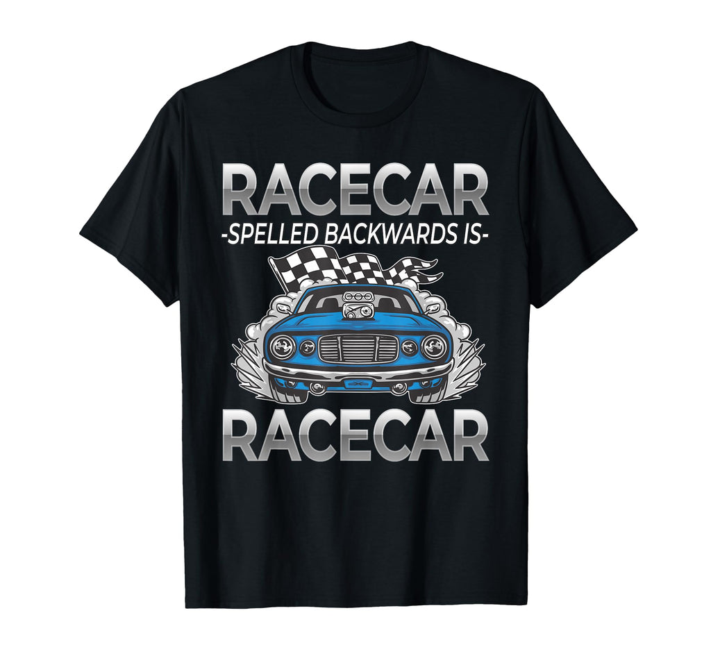 Racecar Spelled Backwards Is Race T-Shirt - Aesthetic Graphic Men Women - T-Shirt, Sweatshirt, Hoodie