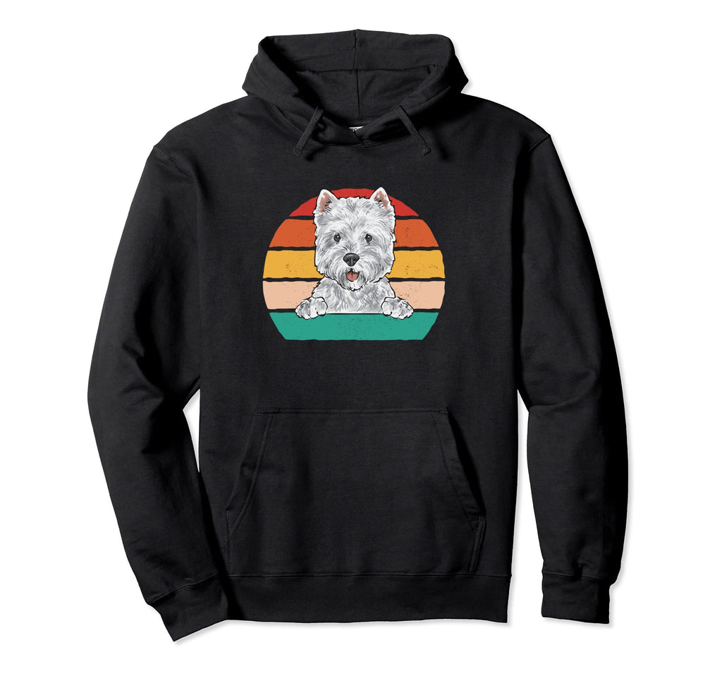Westie West Highland White Terrier Hoodie - Novelty Apparel Men Women - T-Shirt, Sweatshirt, Hoodie