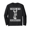 Zebra Overthinkers And Deep Minds T-Shirt - Casual Everyday Wear for Adults - T-Shirt, Sweatshirt, Hoodie
