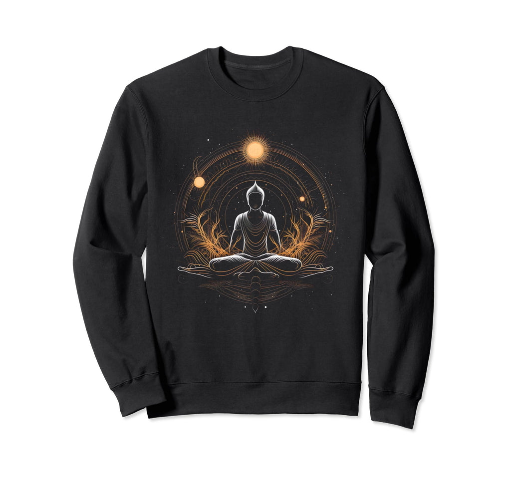 Astral Meditation Sweatshirt - Trendy Graphic Unisex - T-Shirt, Sweatshirt, Hoodie