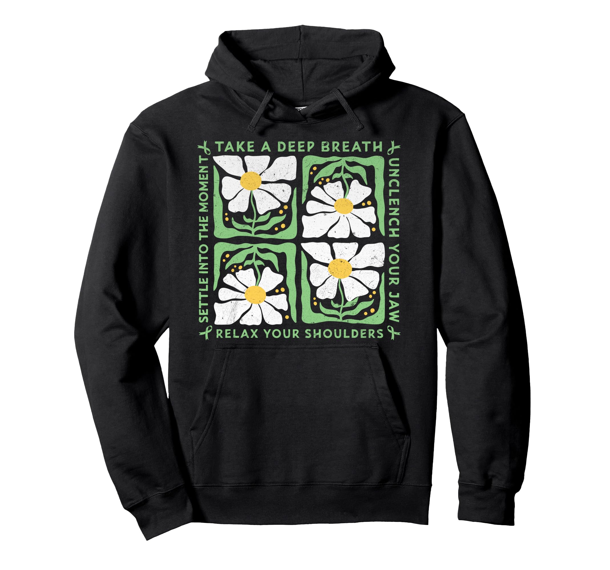 May We Wear Green Mental Health Awareness Hoodie - Graphic Print for Adults - T-Shirt, Sweatshirt, Hoodie