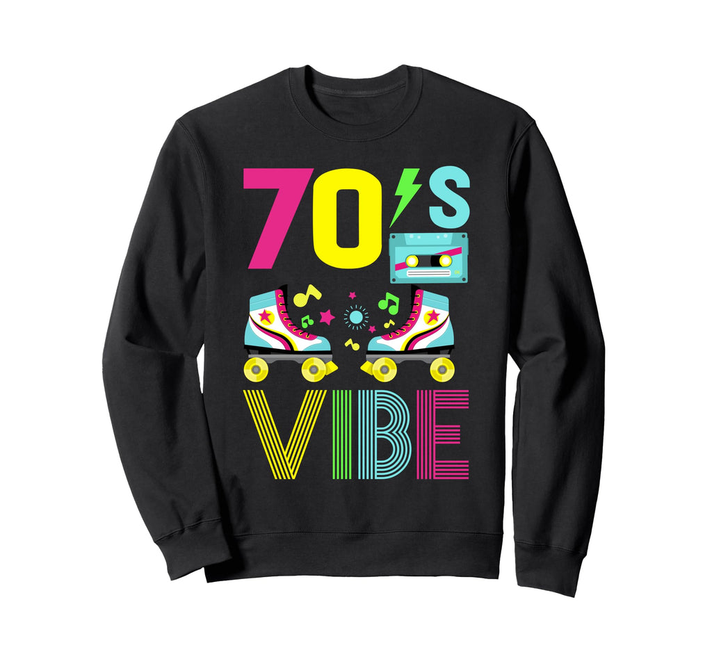 Roller Skating Rollerblades Disco Sweatshirt - Custom Art Print Men Women - T-Shirt, Sweatshirt, Hoodie